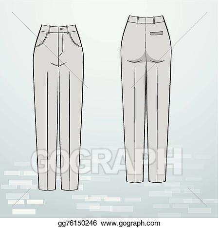 clipart pants formal pants