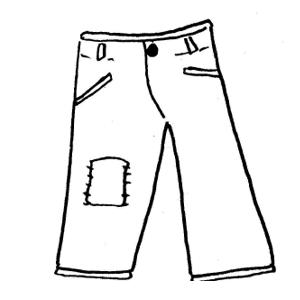 clipart pants printable
