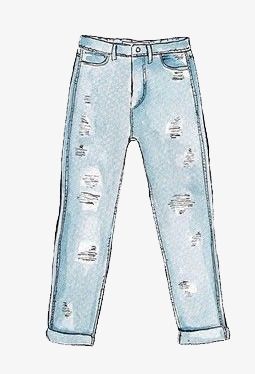Jeans clipart torn jeans. Download in clip art