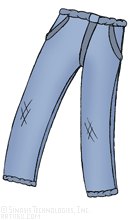 clipart pants shorts