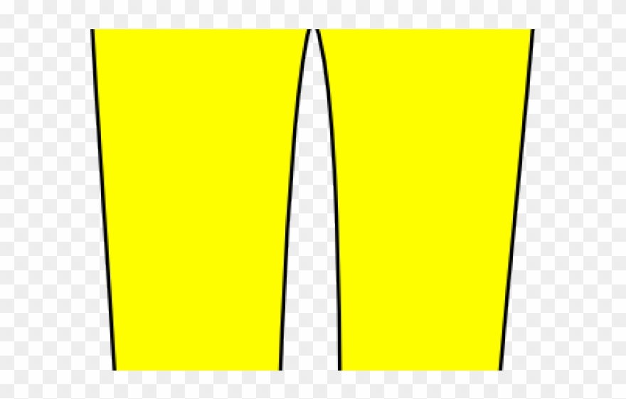 pants clipart yellow pants