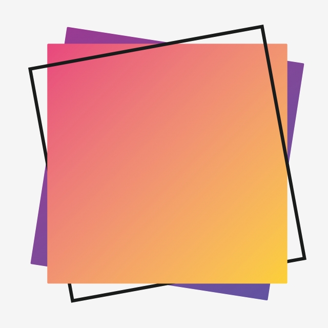 Square border decorative . Clipart paper color paper