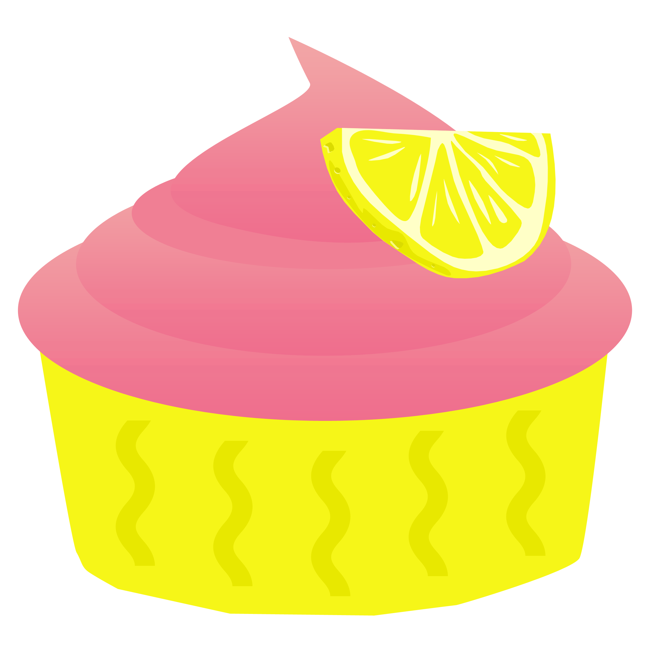 clipart paper cupcake