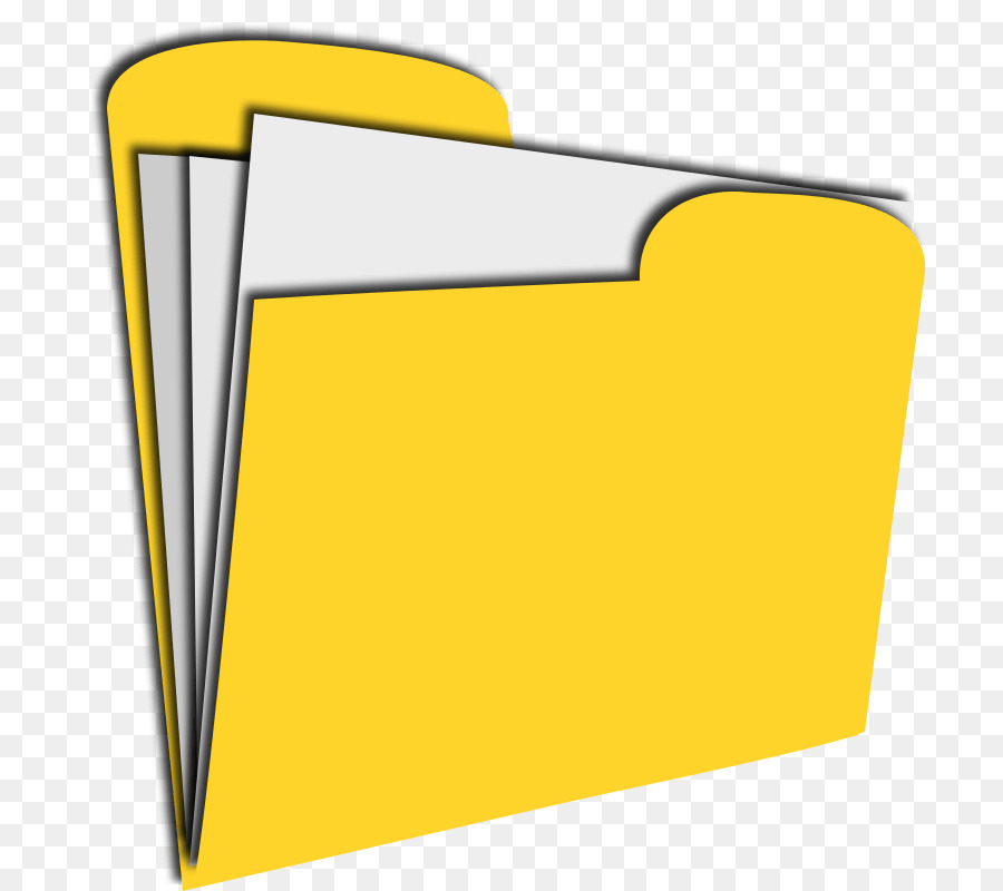 Folder clipart paper file. Yellow background document 