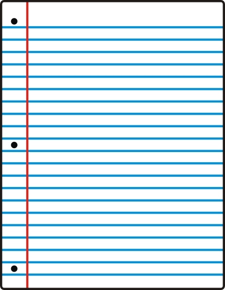 Clipart paper loose leaf. Nexxuz clip art free