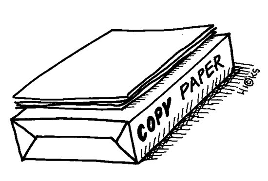 clipart paper papaer