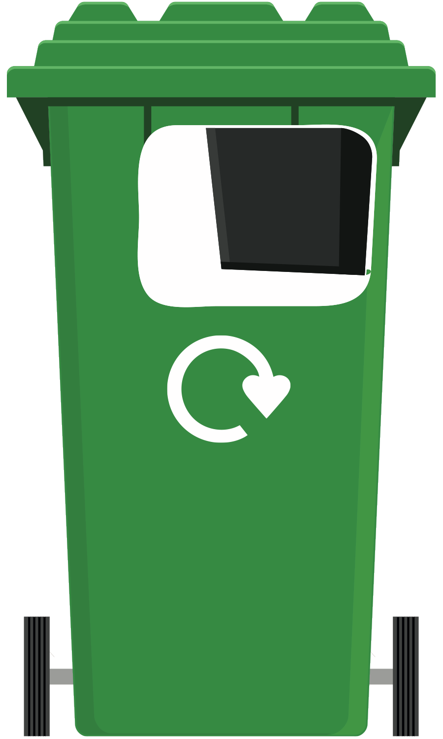 Green clipart dustbin. Which bin should i