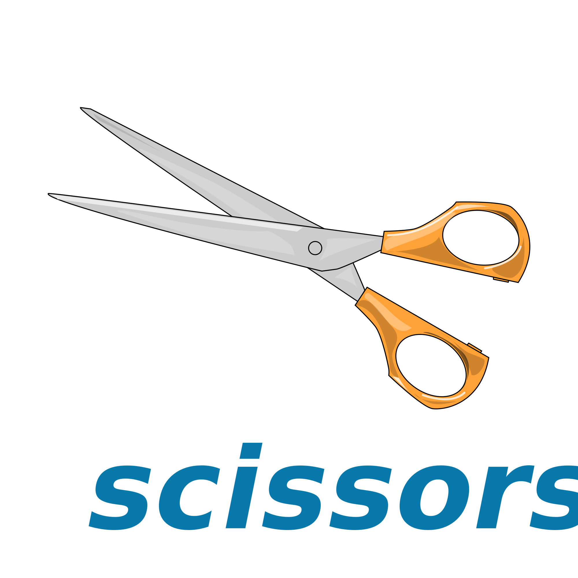 clipart paper scissors