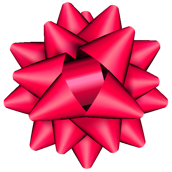 Clipart park icon. Corner ribbon pink vector
