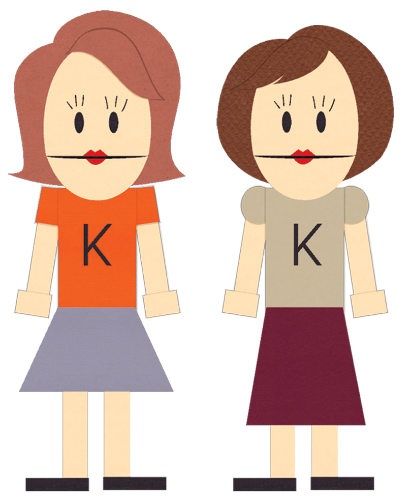 Katherine and katie queef. Clipart park kid girl two