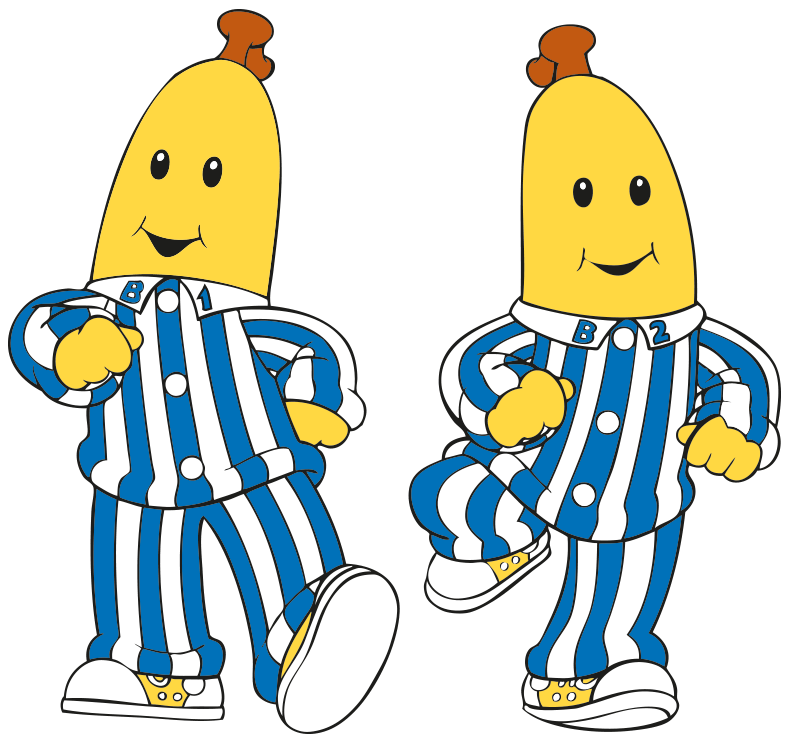pajamas clipart bananas in pajamas