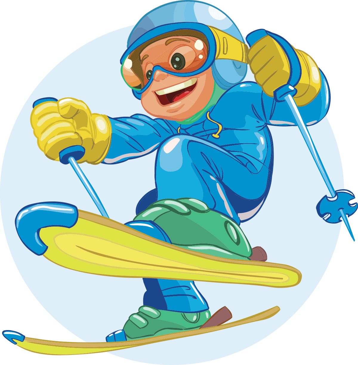 Clipart winter sport. Kids rd and th