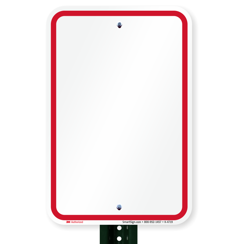 Clipart park park border. Blank parking sign custom
