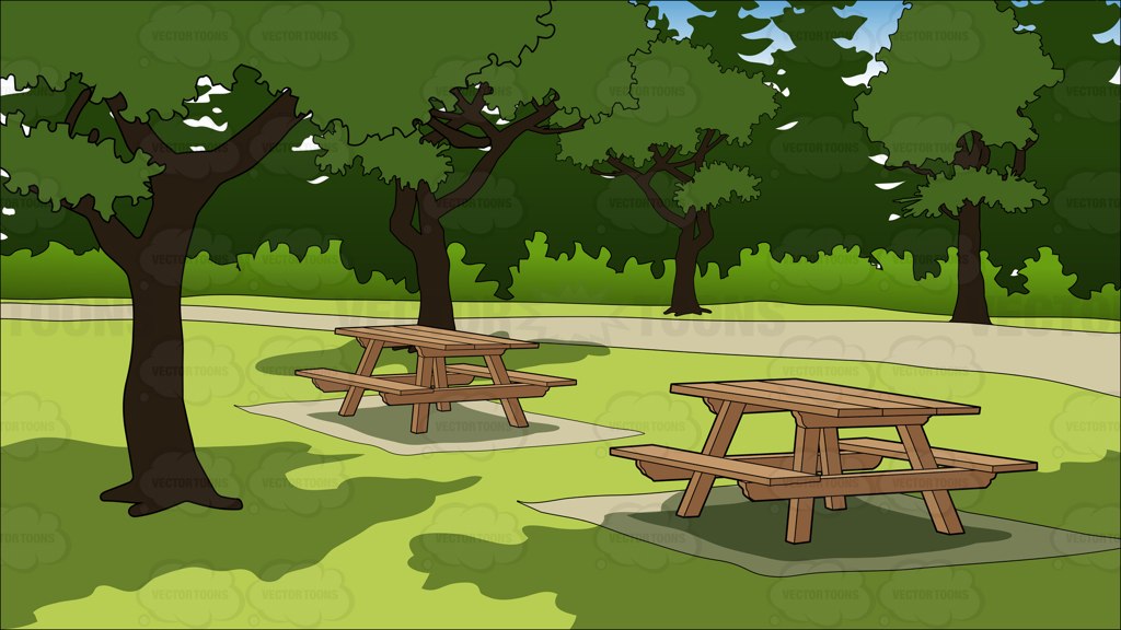 . Park clipart picnic area