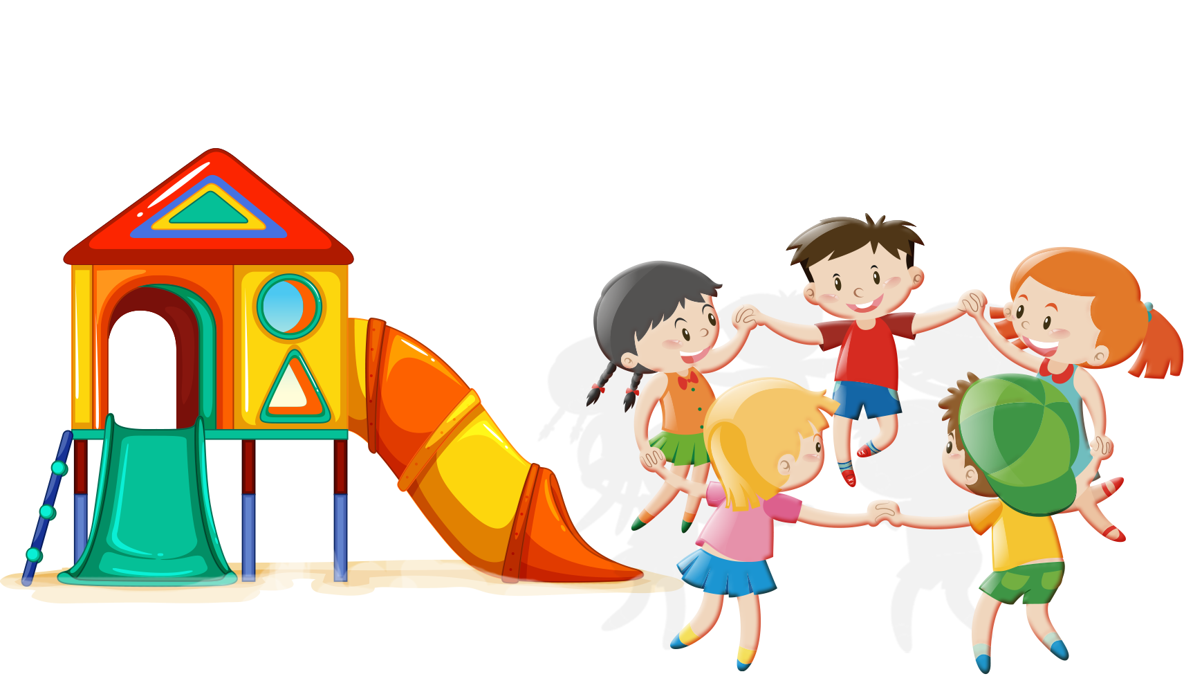 Child play cartoon royalty. Park clipart outdoor toy