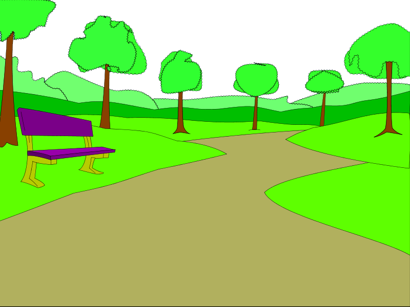  collection of park. Grass clipart playground