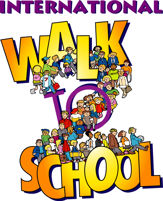 Park clipart school. International walk to day