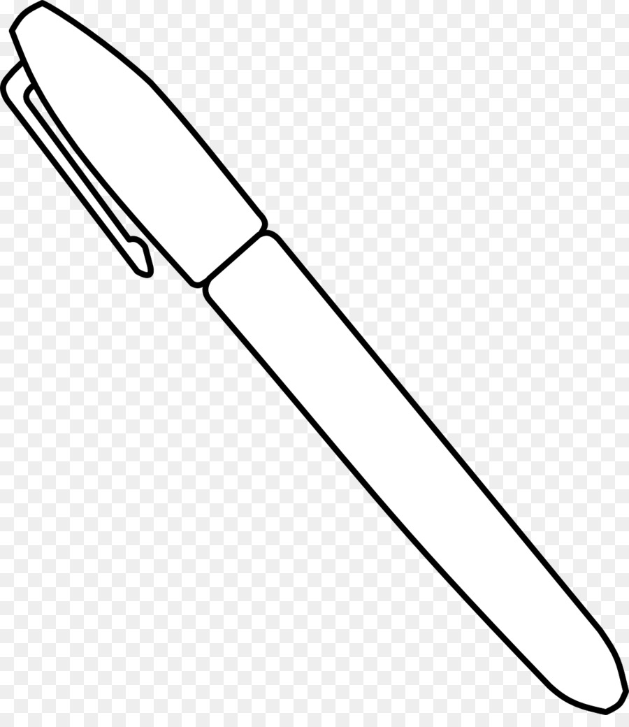 pen clipart colouring