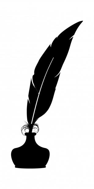 feather clipart quill
