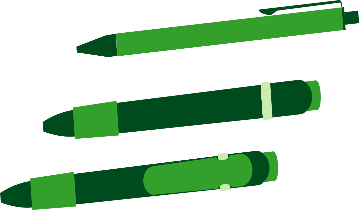 Pen green pen