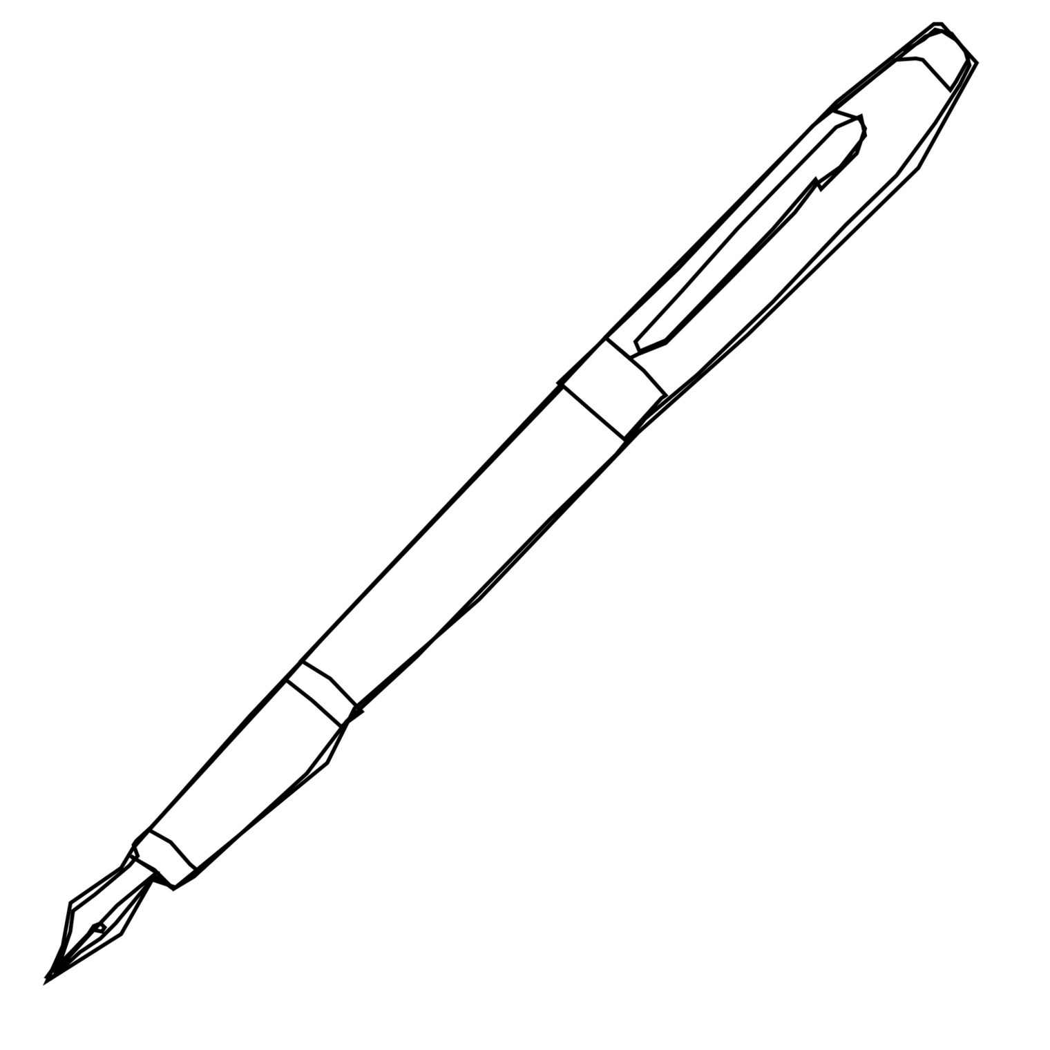 draw clipart color pen