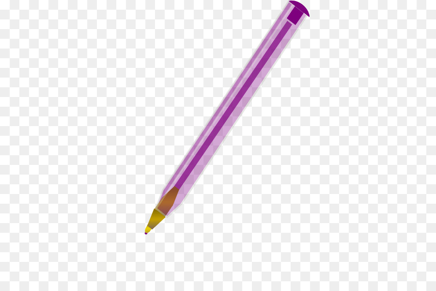 Clipart pen purple pen. Line cartoon transparent clip