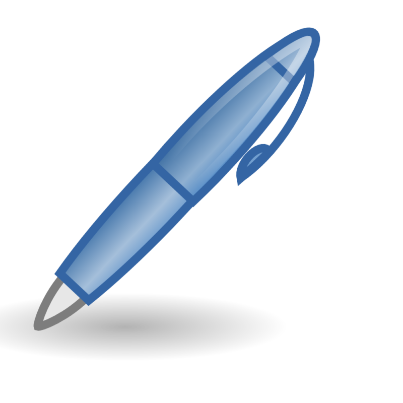 pen clipart vector