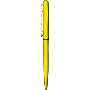 clipart pen yellow pen