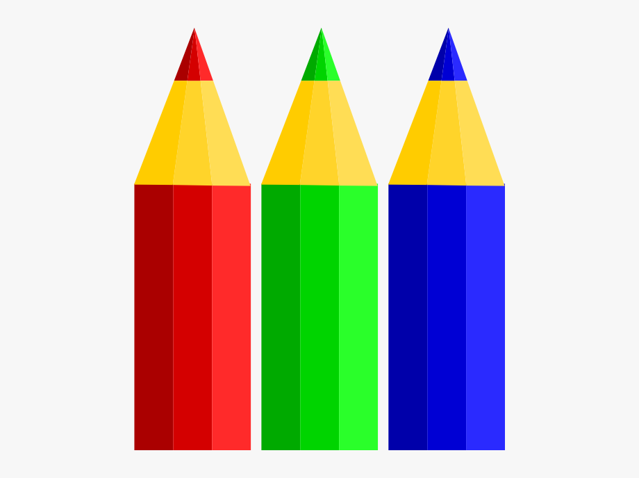 Color clip art at. Pencils clipart colored pencil