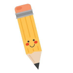 pencils clipart cute