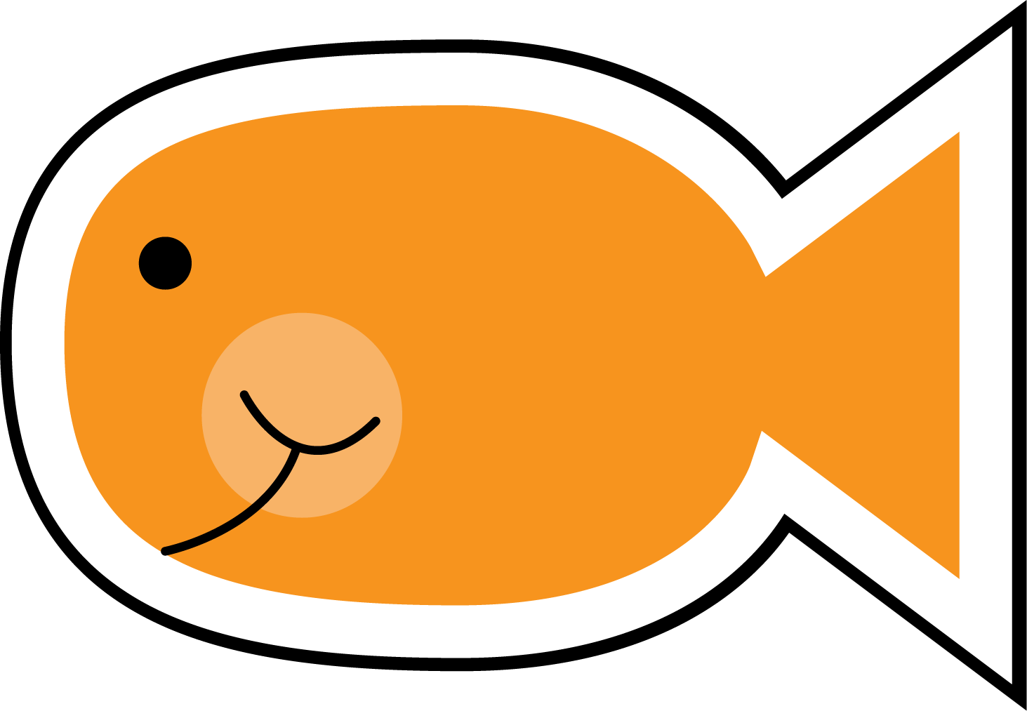 Oranges clipart fish. Best of cute orange