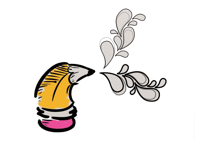 Drawing clip art cartoon. Clipart pencil doodle