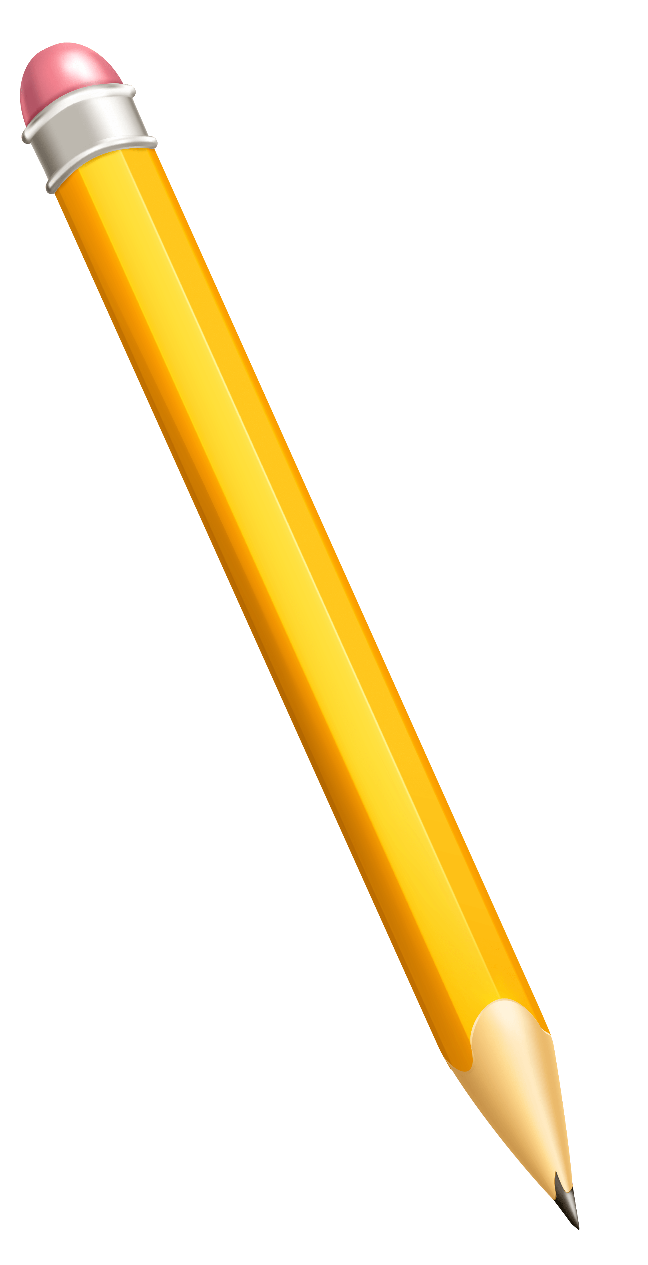clipart pencil horizontal