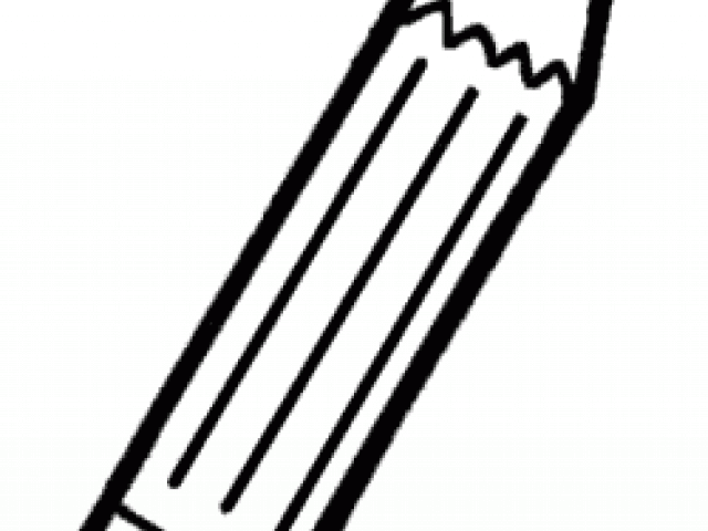 clipart pencil horizontal