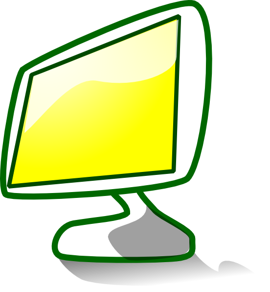Pencil clipart monitor. Clip art at clker