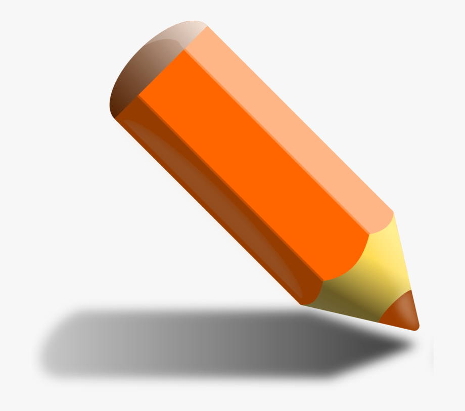 crayon clipart orange crayon