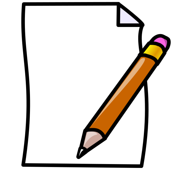 Clipart pencil paper. File note svg wikimedia