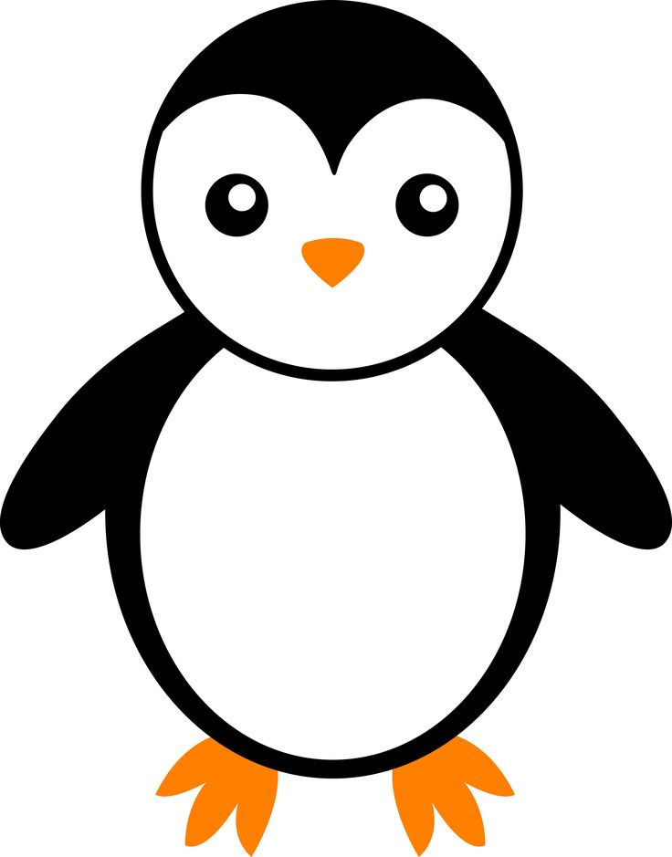 clipart penguin artist
