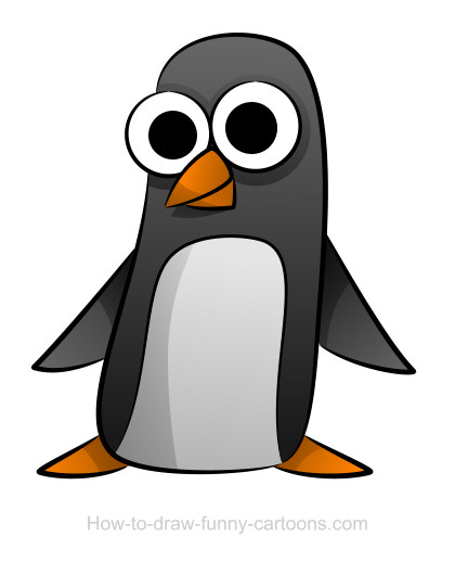 clipart penguin body
