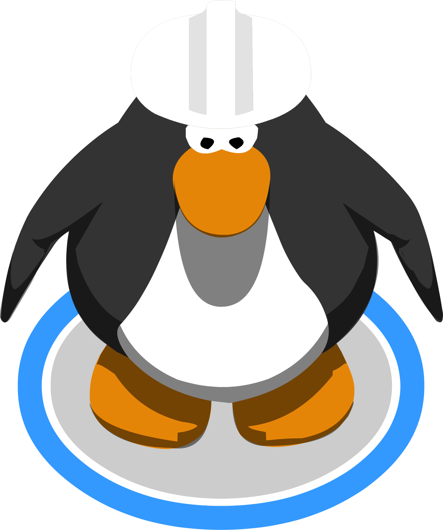 clipart penguin bowling
