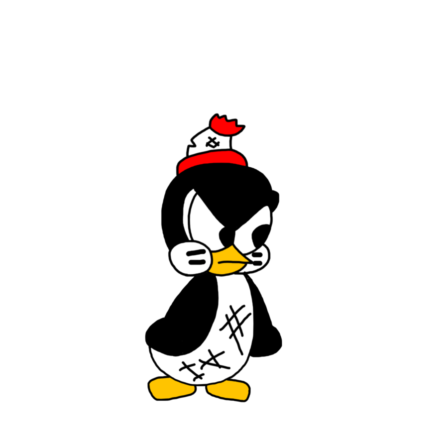 clipart penguin chilly