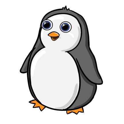 clipart penguin cute penguin