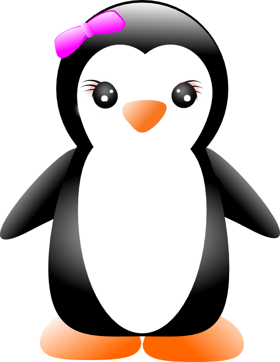 clipart penguin easy