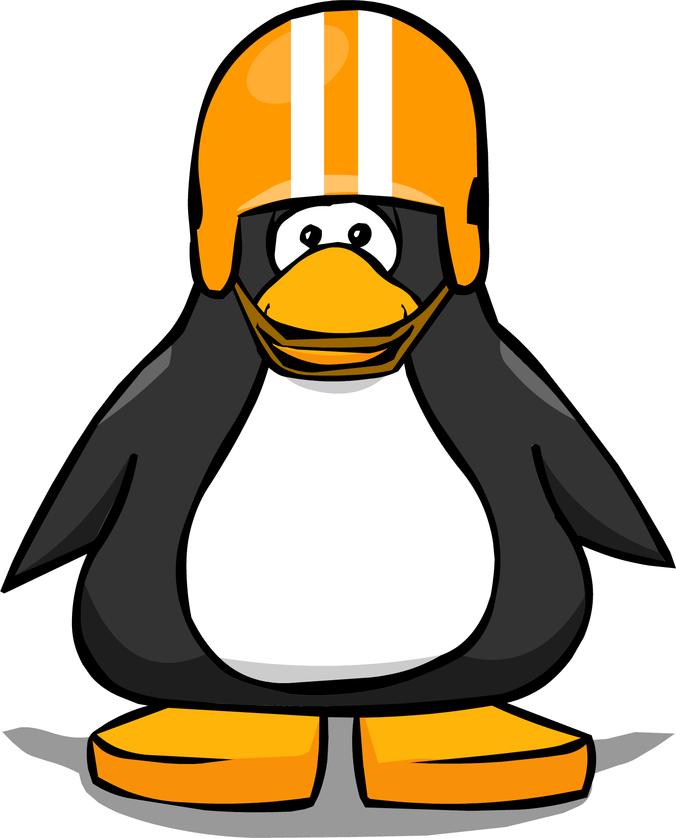clipart penguin football