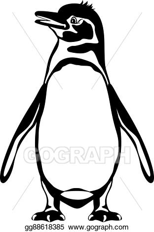 clipart penguin galapagos penguin