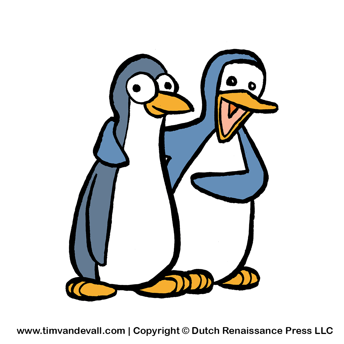Clipart penquin two. Penguin clip art black