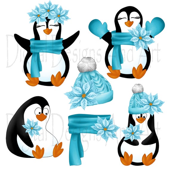 clipart penguin illustration