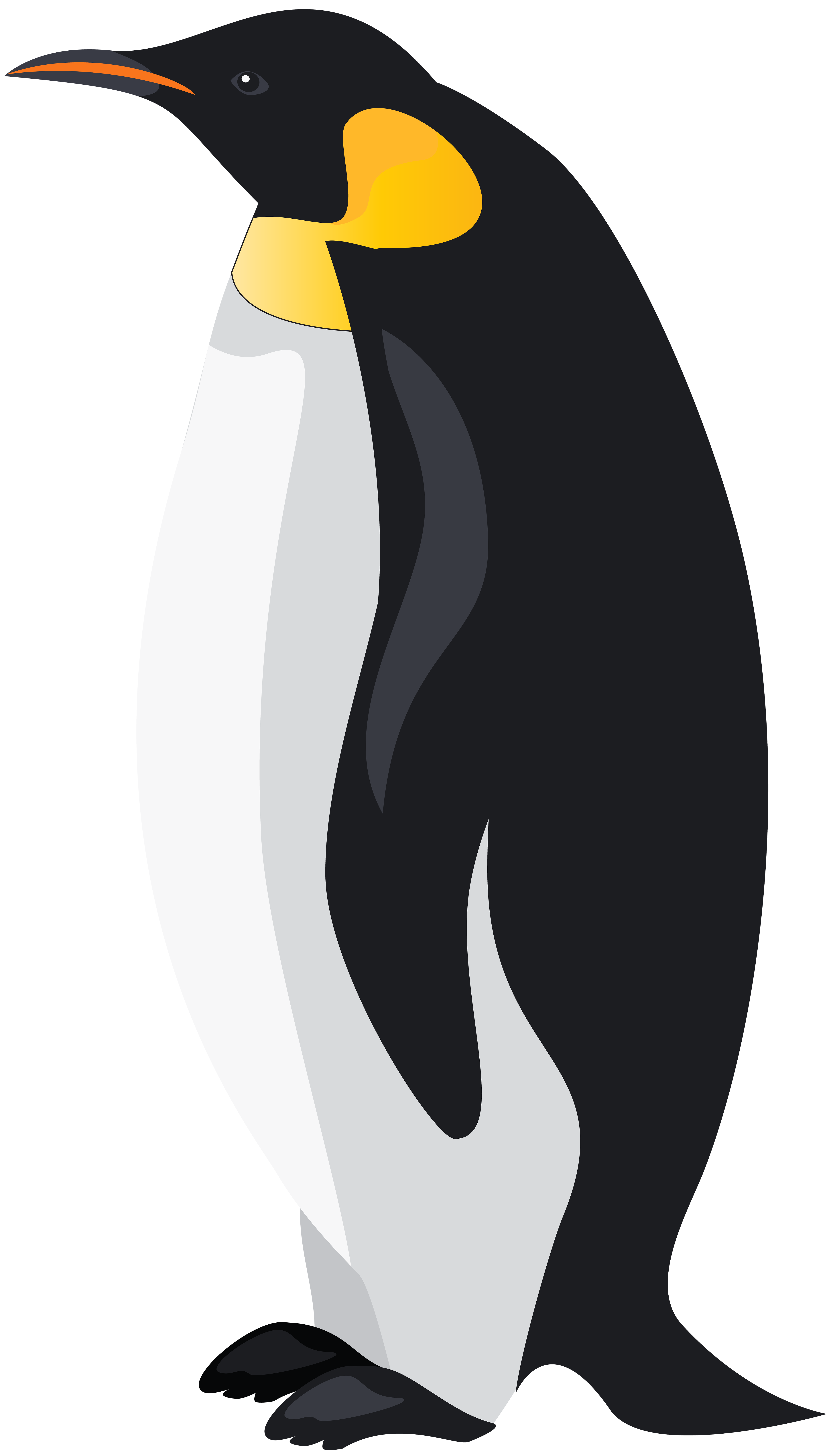 clipart penquin king penguin