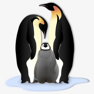 clipart penguin penguin family