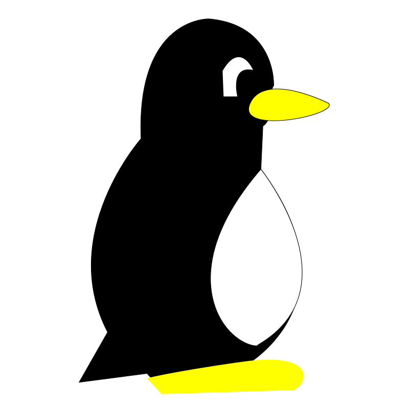 Clipart penquin side view. Penguin clip art download